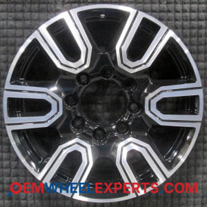 OEM Wheel Rim 84742711 23376247 - 2020-2024 GMC 20x8.5 Interchange 5950 Machined w/ Black Pockets