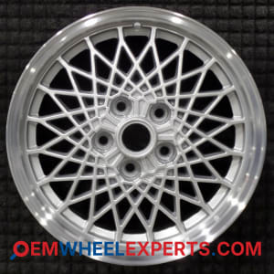 OEM Wheel Rim 12365452 12535622 - 1993-1999 Pontiac 16x7 Interchange 6510 Machined Lip w/ Silver Spokes