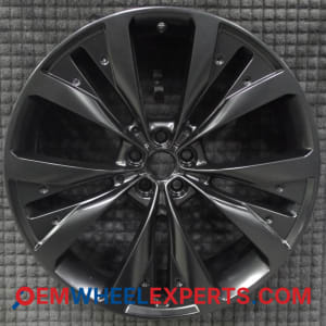 OEM Wheel Rim T4A3797 - 2017-2025 Jaguar 22x9 Interchange 59978 Black