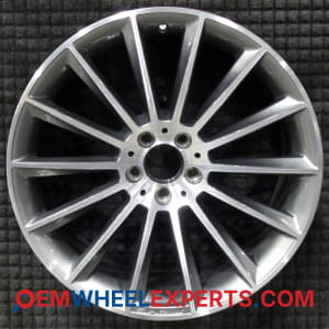 OEM Wheel Rim 25740120007X21 - 2019-2021 Mercedes-Benz Rear 20x9 Interchange 85673 Machined w/ Gray Pockets