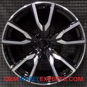 OEM Wheel Rim 36108093913 36109502450 - 2018-2026 BMW Front 22x9.5 Interchange 86535 Machined w/ Black Pockets