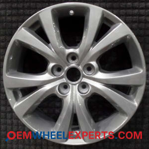 OEM Wheel Rim 9965A17080 9965787080 - 2019-2024 Mazda, MAZDA 18x7 Interchange 64995 Medium Silver
