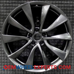 OEM Wheel Rim 123422702D 123422200A - 2018-2025 Tesla Front 20x8.5 Interchange 96318 Charcoal