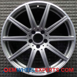 OEM Wheel Rim 21840101007X70 2124015102 - 2012-2016 Mercedes-Benz 19x9.5 Interchange 85237 Machined Lip w/ Charcoal Spokes