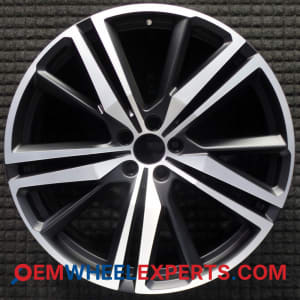 OEM Wheel Rim 31423854 314542762 - 2018-2023 Volvo 21x8.5 Interchange 70449 Machined Black w/ Matte Finish