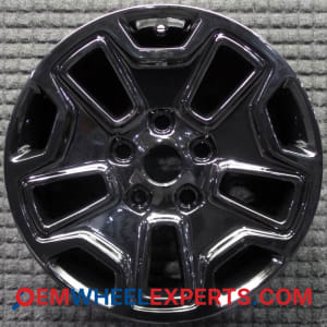 OEM Wheel Rim 5LW63RXFAA - 2013-2018 Jeep 17x7.5 Interchange 9118 Gloss Black