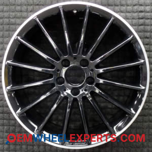 OEM Wheel Rim 1764010502 17640105027X36 - 2014-2019 Mercedes-Benz 19x8 Interchange 85393 Machined Lip w/ Black Spokes