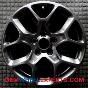 OEM Wheel Rim 5XA65MAAAA 6RW34MAAAA - 2015-2018 Jeep Renegade 17x7 Interchange 9148 Matte Black
