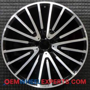 OEM Wheel Rim 16640133007X71 - 2017-2019 Mercedes-Benz 22x10.5 Interchange 85554 Machined w/ Black Pockets