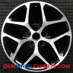 OEM Wheel Rim 19301179 20945671 - 2016-2017 Buick 18x8 Interchange 4137 Machined w/ Black Pockets