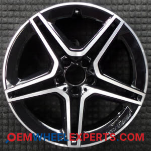 OEM Wheel Rim 25340153007X23 - 2020 Mercedes-Benz 19x8 Interchange 85800 Machined w/ Charcoal Pockets