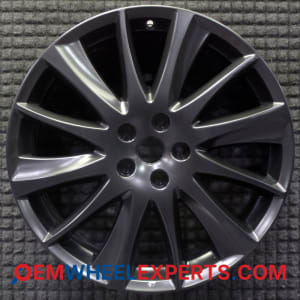 OEM Wheel Rim 403009UF9J 403009UF2K - 2018-2024 Nissan 20x7.5 Interchange 62814 Satin Black