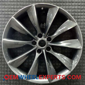 OEM Wheel Rim 105404200B - 2012-2017 Tesla 21x8.5 Interchange 98727 Charcoal