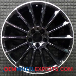 OEM Wheel Rim 17740119007X23 17740119007X71 - 2021-2022 Mercedes-Benz 19x8 Interchange 65577 Machined Lip w/ Black Spokes