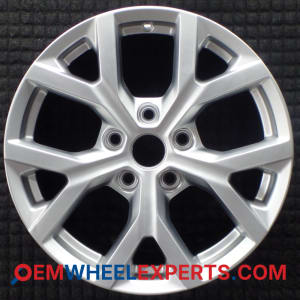 OEM Wheel Rim 68533598AA - 2021-2026 Jeep 18x8 Interchange 9285 Flat Silver