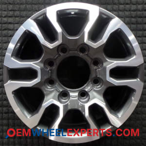 OEM Wheel Rim 84742716 - 2020-2025 GMC 18x8 Interchange 5949 Machined w/ Charcoal Pockets