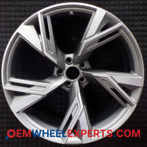 OEM Wheel Rim 4K0601025DM 4K0601025 - 2021-2023 Audi 22x10.5 Interchange 95161 Machined w/ Charcoal Pockets