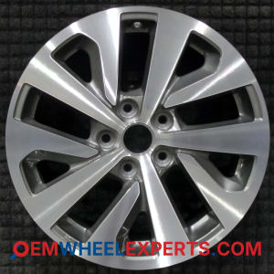 OEM Wheel Rim 28111AN04A - 2020-2025 Subaru 17x7 Interchange 68880 Machined w/ Light Charcoal Pockets