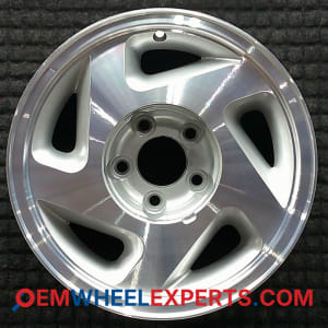 OEM Wheel Rim F47Z1007C FOTZ1007D - 1990-1994 Ford 15x7 Interchange 3008 Machined w/ Silver Pockets