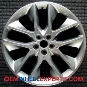 OEM Wheel Rim FT4Z1007F FT4C1007H1A - 2015-2018 Ford 20x8 Interchange 10046 Polished w/ Charcoal Pockets