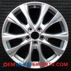 OEM Wheel Rim 4261A0R030 4261A42090 - 2016-2018 Toyota 18x7.5 Interchange 75200 Hyper Silver