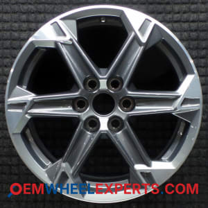OEM Wheel Rim 84519569 - 2023-2026 Chevrolet 18x8 Interchange 14083 Machined w/ Dark Gray Pockets