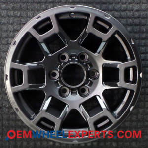 OEM Wheel Rim PTR5689210F2 PTR5689210F5 - 2021-2024 Toyota 17x7.5 Interchange 95145 Satin Black