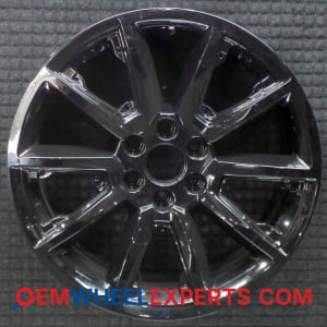 OEM Wheel Rim 22905550 ALY05696U20 - 2015-2020 Chevrolet, GMC 22x9 Interchange 5696 Black With Inserts