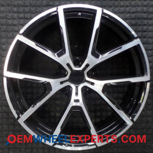 OEM Wheel Rim  - 2019-2024 BMW Front 20x8 Interchange 86422 Machined w/ Black Pockets