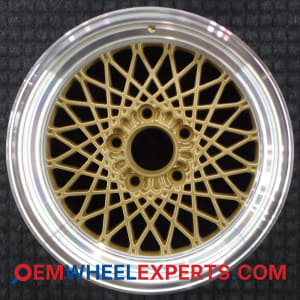 OEM Wheel Rim 10181201 - 1986-1992 Pontiac Rear 16x8 Interchange 1508 Machined w/ Gold Pockets