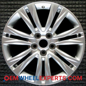OEM Wheel Rim 23372449 23372450 - 2018-2019 Cadillac XTS 19x8.5 Interchange 4818 Hyper Silver
