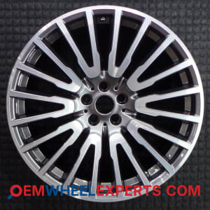 OEM Wheel Rim 36116863113 - 2015-2022 BMW Rear 21x10 Interchange 86291 Machined w/ Gray Pockets