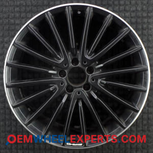 OEM Wheel Rim 15640129007X71 - 2018-2020 Mercedes-Benz 20x8 Interchange 85581 Machined Lip w/ Black Spokes
