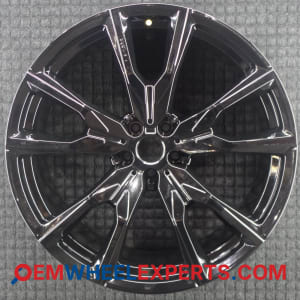 OEM Wheel Rim 36118090108 - 2018-2026 BMW X7 Rear 22x10.5 Interchange 86540 Gloss Black