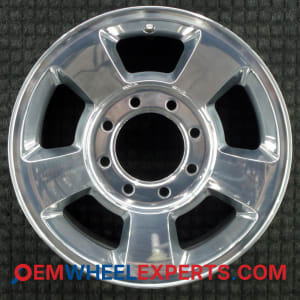 OEM Wheel Rim 52013663AA 52013663AC - 2003-2010 Dodge, Ram 17x8 Interchange 2187 Polished