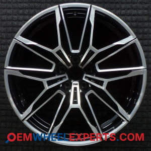 OEM Wheel Rim 36108093833 - 2021-2025 BMW 20x10.5 Interchange 86605 Machined w/ Black Pockets
