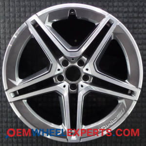 OEM Wheel Rim 1674017300 - 2020 Mercedes-Benz Front 21x10 Interchange 85804 Machined w/ Charcoal Pockets