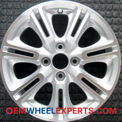 OEM Wheel Rim 42700TM8A81 - 2010-2012 Honda 15x5.5 Interchange 64004 Machined w/ Silver Pockets