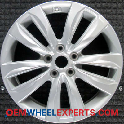 OEM Wheel Rim 529102P185 - 2010-2013 Kia 18x7 Interchange 74633 All Silver