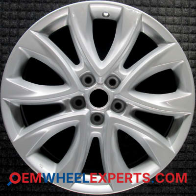 OEM Wheel Rim 9965037090 9965027090 - 2013-2016 Mazda 19x7 Interchange 64955 All Silver