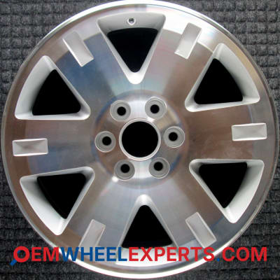 OEM Wheel Rim 9596387 88967409 - 2007-2014 GMC 20x8.5 Interchange 5306 Machined w/ Silver Pockets