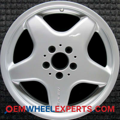 OEM Wheel Rim 1704010102 A1704010102 - 1998-2003 Mercedes-Benz Front 17x7.5 Interchange 65241 All Silver