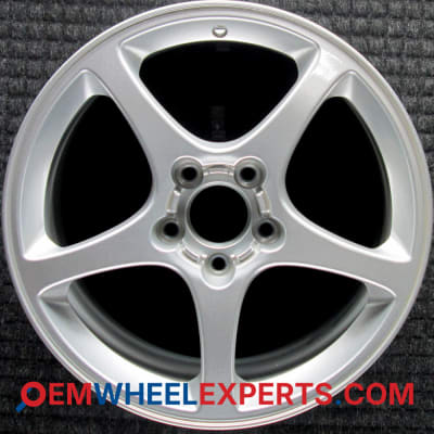 OEM Wheel Rim 09594181 09594738 - 2000-2004 Chevrolet Front 17x8.5 Interchange 5121 All Silver