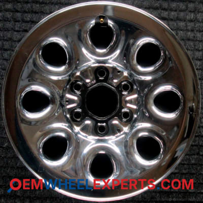 OEM Wheel Rim 9595249 19301339 - 2005-2014 Chevrolet, GMC 17x7.5 Interchange 5223 Chrome