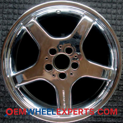 OEM Wheel Rim 66031240 2304011002 - 2003-2006 Mercedes-Benz Front 18x8.5 Interchange 65279 Chrome