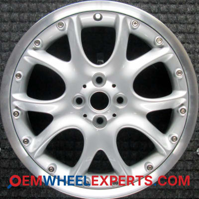 OEM Wheel Rim 36116775686 36116767750 - 2005-2014 Mini 17x7 Interchange 59571 Machined Lip w/ Silver Spokes
