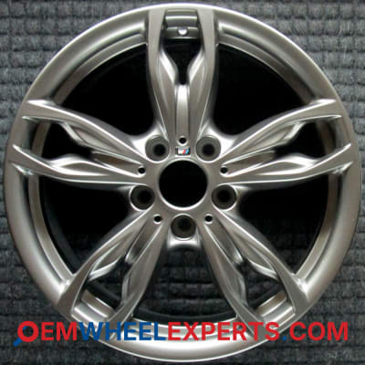 OEM Wheel Rim 36117845870 - 2013-2021 BMW 18x7.5 Interchange 86128 Medium Silver