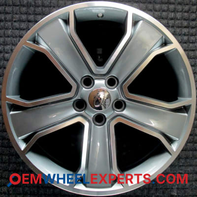 OEM Wheel Rim LR031222 - 2010-2013 Land Rover 20x9.5 Interchange 72221 Replica Machined w/ Charcoal Pockets