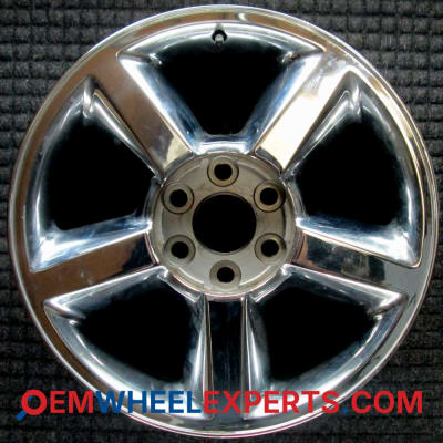 OEM Wheel Rim 9597685 17800924 - 1999-2014 Chevrolet 20x8.5 Interchange 5308 Replica Chrome