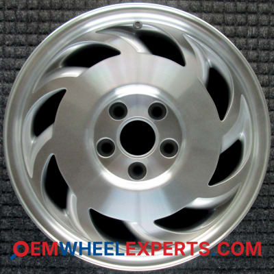 OEM Wheel Rim 10180882 - 1991-1996 Chevrolet 17x9.5 Interchange 5386 Machined w/ Silver Pockets